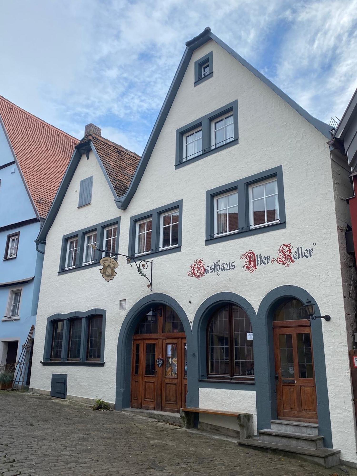 Gaestehaus Alter Keller โรเทนบวร์ก อ็อบ แดร์เทาเบอร์ ภายนอก รูปภาพ