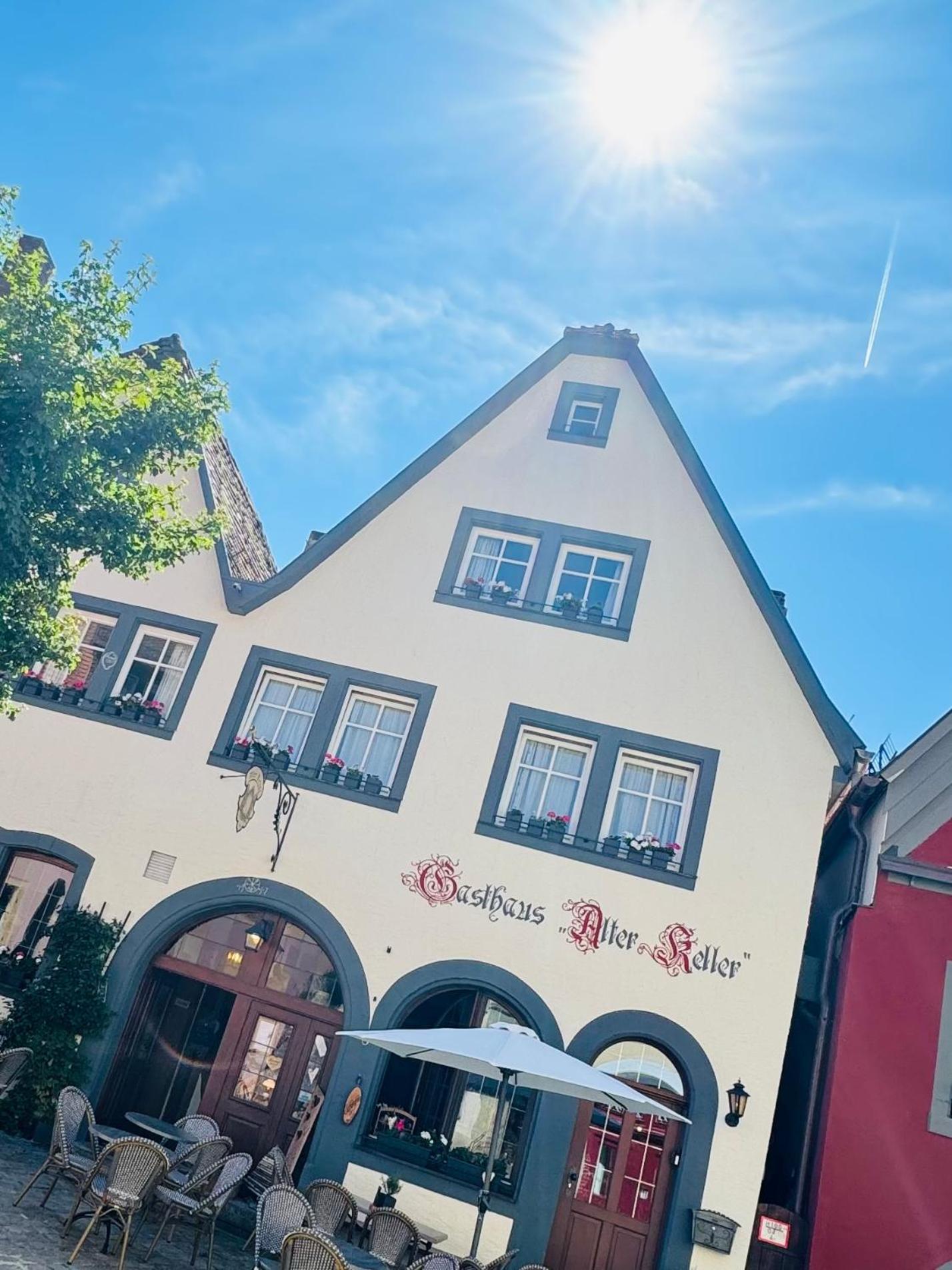 Gaestehaus Alter Keller โรเทนบวร์ก อ็อบ แดร์เทาเบอร์ ภายนอก รูปภาพ
