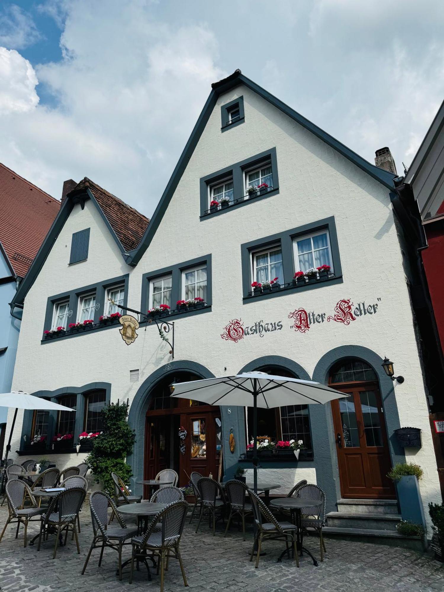 Gaestehaus Alter Keller โรเทนบวร์ก อ็อบ แดร์เทาเบอร์ ภายนอก รูปภาพ