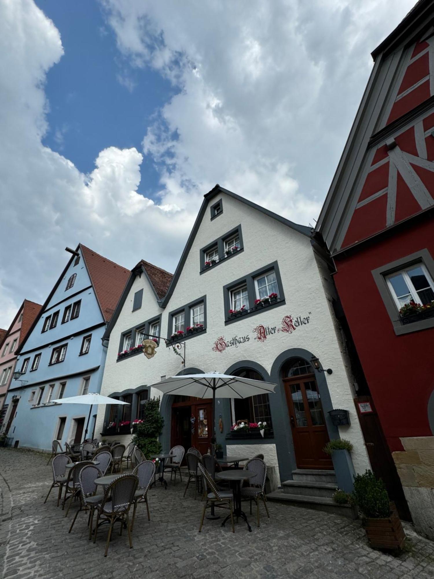 Gaestehaus Alter Keller โรเทนบวร์ก อ็อบ แดร์เทาเบอร์ ภายนอก รูปภาพ