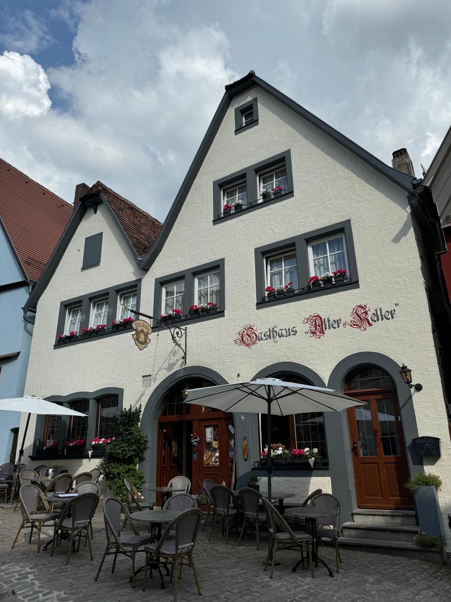 Gaestehaus Alter Keller โรเทนบวร์ก อ็อบ แดร์เทาเบอร์ ภายนอก รูปภาพ