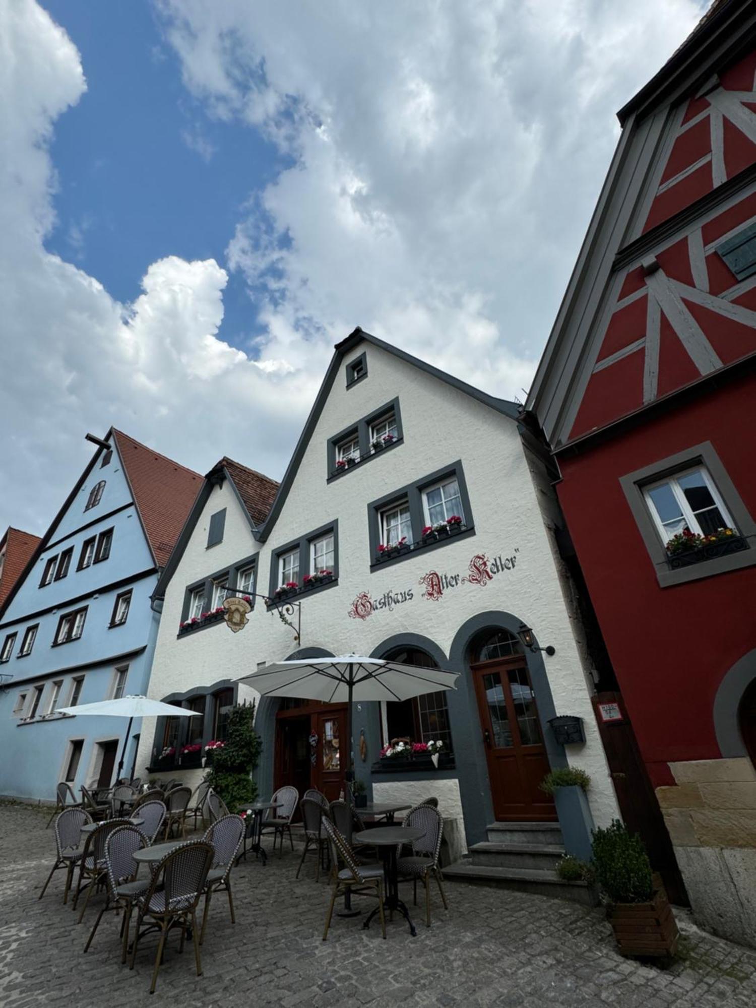 Gaestehaus Alter Keller โรเทนบวร์ก อ็อบ แดร์เทาเบอร์ ภายนอก รูปภาพ